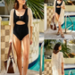 🏖️ Sommersalg 60 % rabatt 🏝️Strikket Strandcover-up for Dame med Åpen Front og Frynser – Lett bohemsk stil til stranden