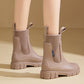 🔥Siste dag: 50% rabatt! ⏰🌧️👢Vanntette sklisikre støvler med tykke mellomlange såler🎁