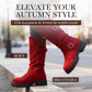 🔥Siste dag: 60% avslag!⏰👢Damer Slouchy Boots til midt på leggen🎁