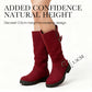 🔥Siste dag: 60% avslag!⏰👢Damer Slouchy Boots til midt på leggen🎁