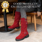 🔥Siste dag: 60% avslag!⏰👢Damer Slouchy Boots til midt på leggen🎁