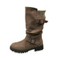 🔥Siste dag: 60% avslag!⏰👢Damer Slouchy Boots til midt på leggen🎁