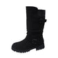 🔥Siste dag: 60% avslag!⏰👢Damer Slouchy Boots til midt på leggen🎁