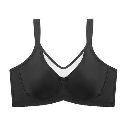 🏆 Siste dag spesialpris 149 kr!!! 💐 Elegant gjennomsiktig BH for kvinner, full dekning, store størrelser