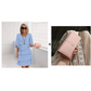 🌸 VÅRSALG 60% RABATT 👗Elegant lagdelt kjole med volanger på ermene for kvinner✨