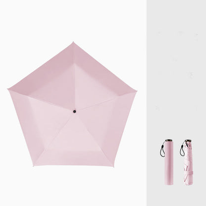 🏖️ Sommersalg 60 % rabatt 🏝️☂️☀️🛡️Ultralett kompakt allværsparaply🎁