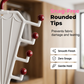 🧺KJØP 1 FÅ 1 GRATIS – 👚👒V-formet oppbevaringsstativ – plassbesparende – flokefri oppbevaring