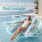 🏖️Sommersalg 60 % rabatt 🏝️🏊☁️ Hudvennlig PVC bassengsolseng flytemadrass☀️