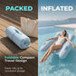 🏖️Sommersalg 60 % rabatt 🏝️🏊☁️ Hudvennlig PVC bassengsolseng flytemadrass☀️