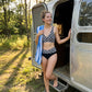 🌊Sommersalg 60% RABATT🏝️👙To-delt bikinisett med høy midje for kvinner🏖️