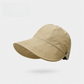 🔥Siste dag: 60% rabatt! ⏰🧢☀️Damesolhatt med justerbar hestehale-åpning – pustende og lett – perfekt til stranden, hagen eller reiser – beskytter pålitelig mot UV-stråling🌿👒
